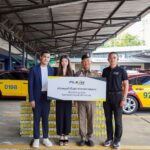 แฟลช เอ็กซ์เพรส มอบน้ำดื่มให้ตำรวจทางหลวงไว้บริการประชาชนช่วงเทศกาลปีใหม่